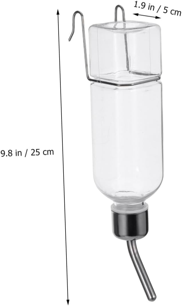 Balacoo Portable Kettle Bunny Water Dispenser Puppy Accessories for Small Dogs Water Bottle Dog Cage Aquarium Water Bottle Holder Botella De Agua para Hamster Pet Supplies Automatic Feeder
