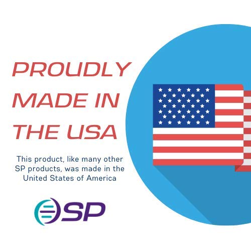 SP Bel-Art Sterileware Sampling Spoon; 5ml (0.17oz), Sterile Plastic, Individually Wrapped (Pack of 10) (F36740-0310) Made in USA