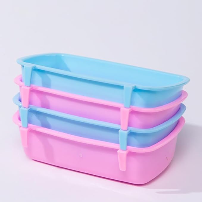 POPETPOP Small Animal Food Bowls 4.72 Inch Hanging Hamster Feeder Bowls for Water and Food Storage Compact Rodent Feeding Dishes for Hamsters Chinchillas and Small Pets Set of 6