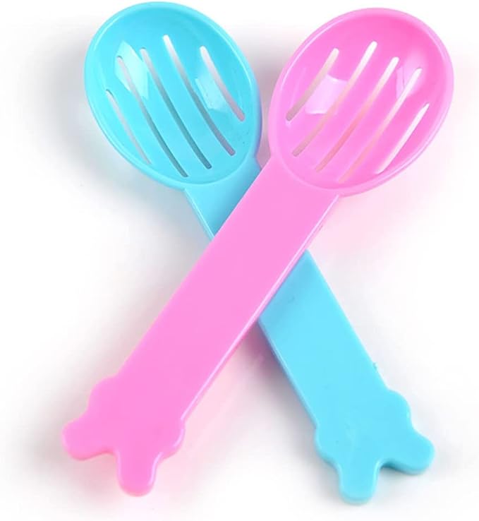 5 Pcs Hamster Scooper Plastic Litter Scoop Sifter Hamster Sand Shovel Pet Cleaning Tool Small Pet Urine Sand Shovel