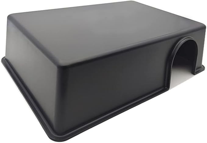 Leoterra Snake Hides for Ball Pythons X-Large Ball Python Hides 16.5"x10.6"x4.3"(XL) Plastic Material Durable and Easy to Clean