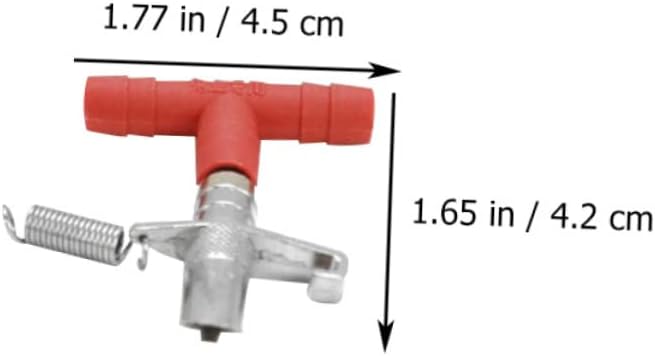 balacoo 5pcs Automatic Drinker Spring Design and Watering System for Ferrets and Animals Easy to Install Wire Cages