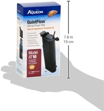 Aqueon Quietflow Internal Power Filer, 10 Gallon