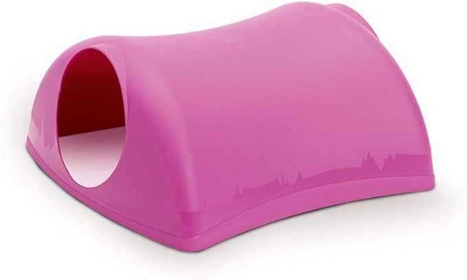 Lixit® Critter Hollow Igloo Hidaway Home for Guinea Pigs, Chinchillas, Rats and Other Small Animals (Pink, 1 Pack)