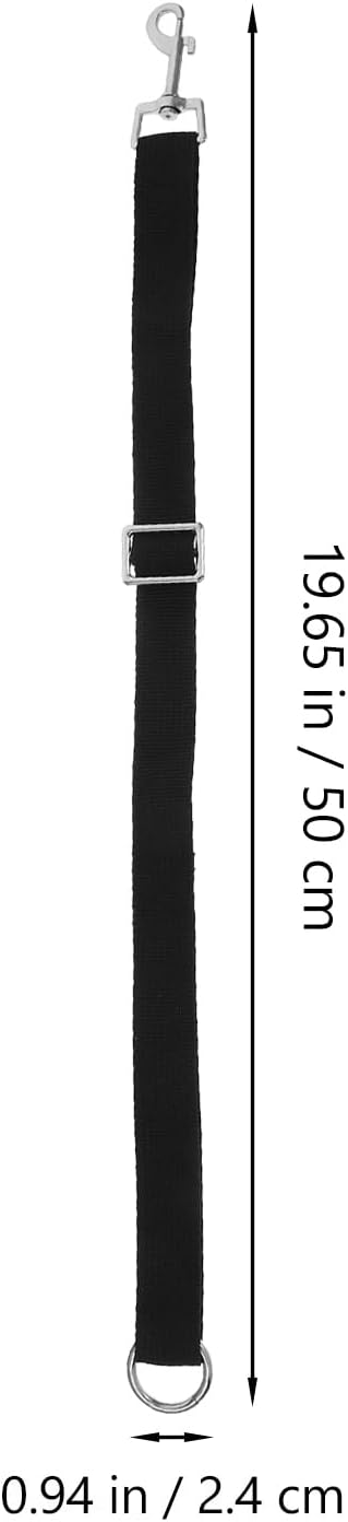 balacoo Adjustable Bucket Straps for Horses 4-Pack High-Strength Nylon Hanging Straps for Water Buckets Stall Accessories Secure Feeder Hanger for Equestrian Farm Use