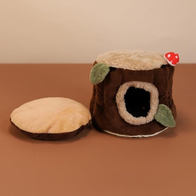 Parrot Hammock Happy Hut, Cozy Hanging Tent for Ferrets & Guinea Pigs(S)