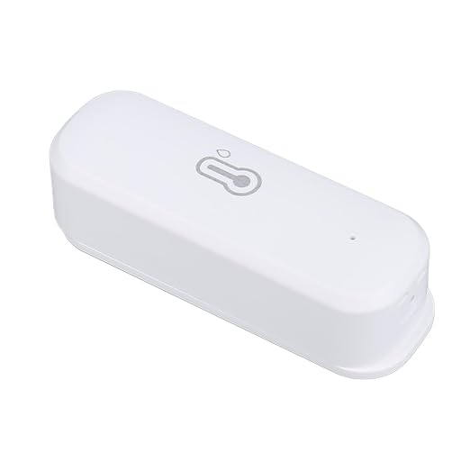 Generic Reptile Temperature and Humidity Sensor with APP Control for Real Time Monitoring | Accurate Hygrometer for Homes Offices and Warehouses | Connectivity (for ZigBee)