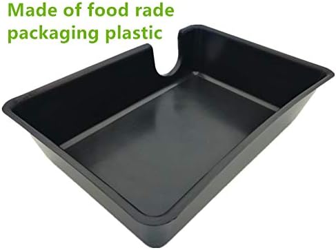 LEOTERRA Snake Hide Reptile Hide for Snake Lizard Gecko and Baby Ball Python Use10.23"x7.48"x2.75" (M) Durable and Easy to Clean.Can Also be Used as a mole, Hamster, Guinea Pig, Ferret Hideout (2pcs)