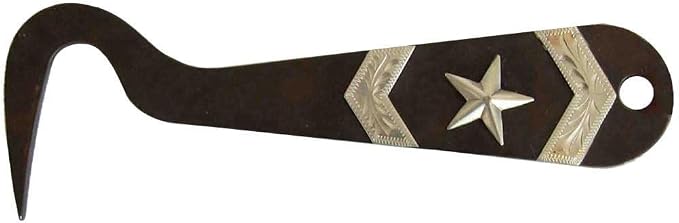 AJ Tack Wholesale Antique Brown Hoof Pick - Team Roping