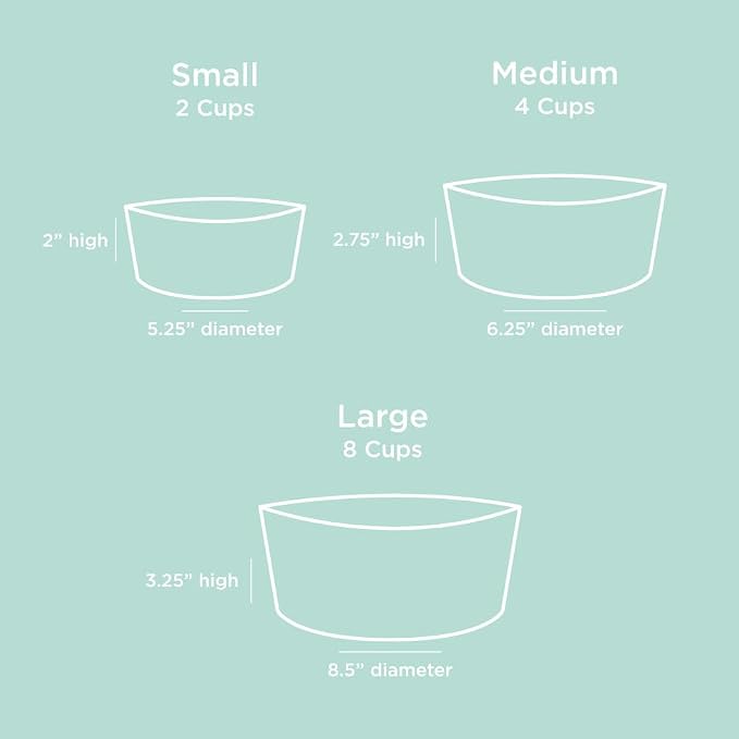 Waggo Simple Solid Dog Bowl and Dog Bowl Stand - Single Iron Stand with Single Ceramic Feeder or Water Bowl (Matte Buttercream, Large)