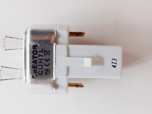 Marine Color 7 Watt Replacement Lamp Bulb for Sunsun CUP-807 JUP-21 Aquarium Pond Filter 2 Pin Base Replacement Tube Fish Tank Filter Lighting Accessory
