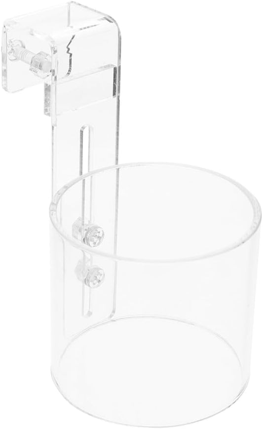 FRCOLOR Aquarium Fish Feeding Ring Fish Food Holder with Hook for Betta Shrimp Turtle Feeding