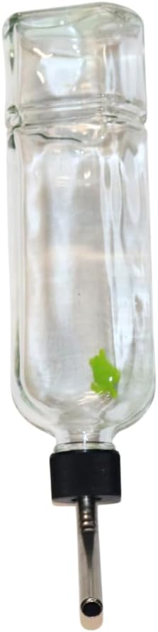 Lixit® Chew Proof Flat Sided Water Bottles for Rabbits, Ferrets, Rats, Birds, Hamsters, Guinea Pigs, Chinchillas Gerbils and Other Small Animals - Made in USA (Clear, 26 Ounce)