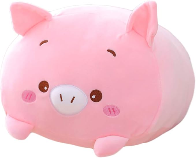 Pig Plush Stuffed Animal, Cute Pink Pig Plushie Toy Gifts for Kids Birthday, Valentine, Christmas, 8inch