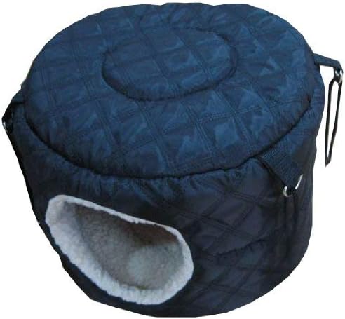 Huge Rodent-Hive Rat Ferret Toy, Quilted Black