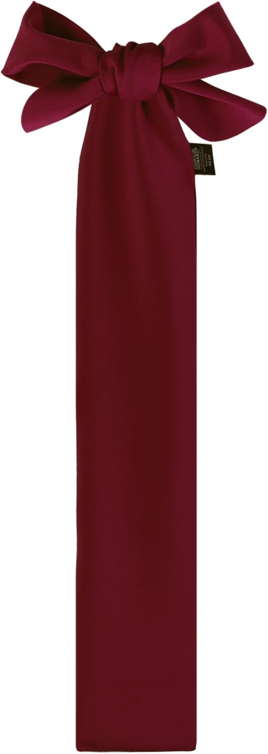 Harrison Howard Stretchy Tail Bag Breathable Horse Tail Guard Slip on Design Protect Horse Tail 2 Strand Closure Straps Keep Tail Clean & Protected 22" L Length Makes Grooming Easy-Burgundy