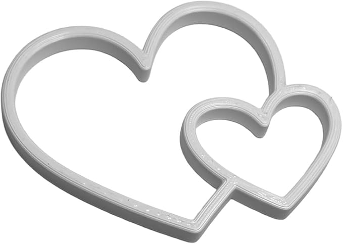 Fish Feeding Portals for Betta & Aquariums | Floating Food Rings & Breathing Windows (Multiple Shapes & Colors) (Heart - White)