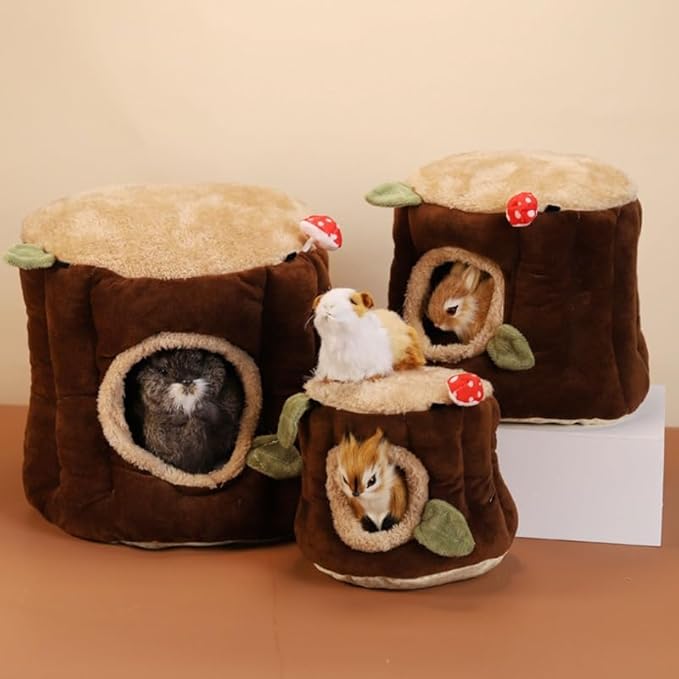 Parrot Hammock Happy Hut, Cozy Hanging Tent for Ferrets & Guinea Pigs(M)