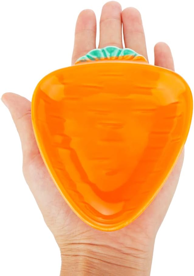 2 Pcs Hamster Ceramic Food Bowl, Cute Shape Anti-Turning Dish for Hamster Gerbil Hedgehog Guinea Pig Rat Rodent