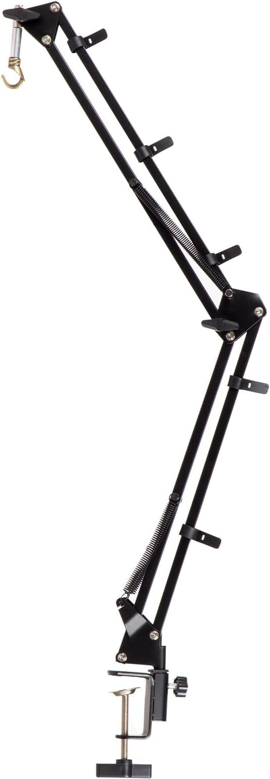 Reptile Lamp Stand for Glass Container Metal Lighting Lamp Holder, Heating Table Lamp Stand for Reptiles (Table Clamp Stand)