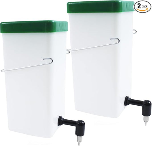 2Pack Rabbit Water Bottle for Cage, 32oz Small Animal Water Dispenser Water Bottle for Small Pet/Bunny/Ferret/Hamster/Guinea Pig/Rabbit/Chinchilla/Mouse/Rat/Gerbil (2)