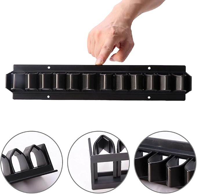 GEZICHTA Horse Whip Crop Holder Rack Wall Mounted for Horse Stables Durable Storage Organizer Crop Holder Whip Rack