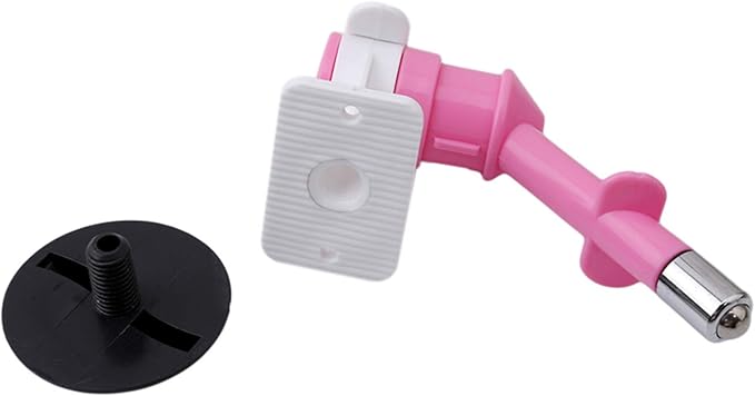 Sevenfly 1Pcs Pet Water Dispenser Nozzle Dogs Cats Water Feeder Nozzle No-Drip Water Dispenser Fountain Bottle Head Anti-Leaking Pet Hanging Drinking Nozzle, Pink