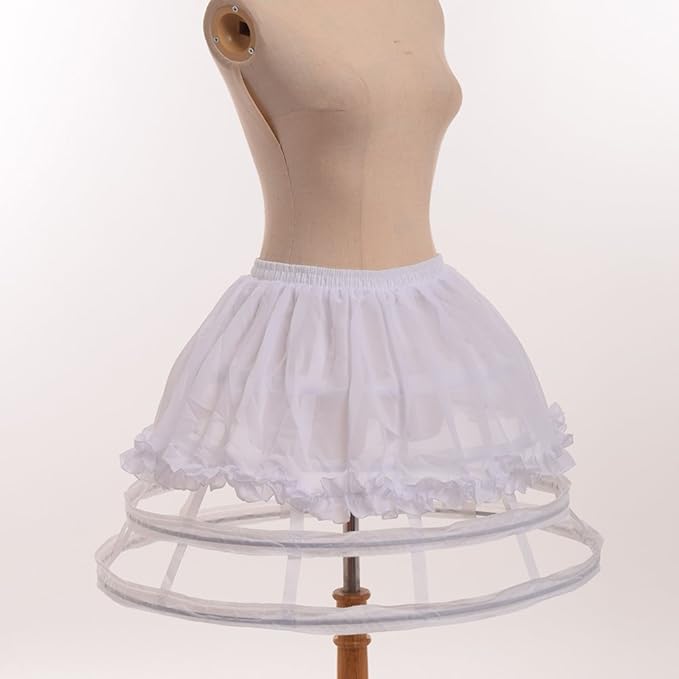 Pannier Petticoat Women Victorian Bustle Cages Hoop Skirt Cage Skirt for Women