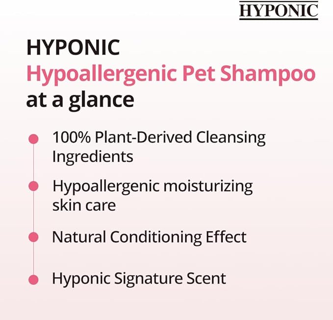 HYPONIC Hypoallergenic Premium Dog Shampoo (Volumizing, 3X’s Size, Save 25% 50.7 oz) - Poodles, Bichons and/Dogs requiring Volume
