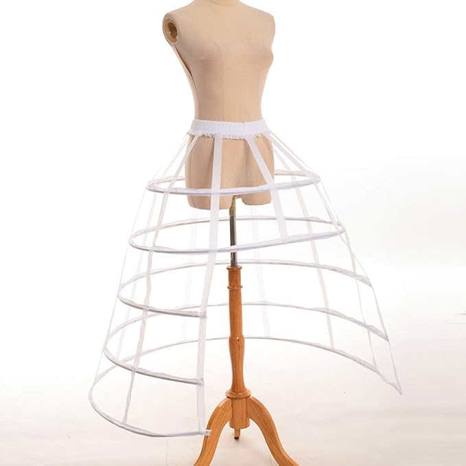Pannier Petticoat Women Victorian Bustle Cages Hoop Skirt Cage Skirt for Women