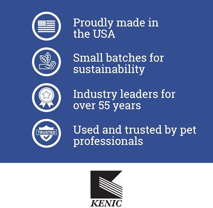Kenic Emu Oil Itchy Skin Relief for Dry, Irritated Coats & Hot Spots - Leave-in Conditioning Formula Soothes and Moisturizes for Comfort and Shine, Made in USA