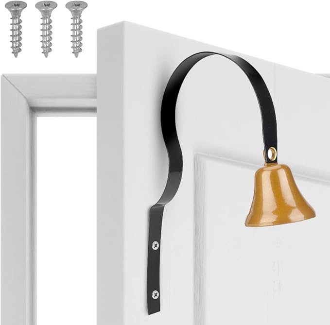 Watris Veiyi Shopkeepers Bell - May I Help You, Hanging Bell for Door Opening, Dog