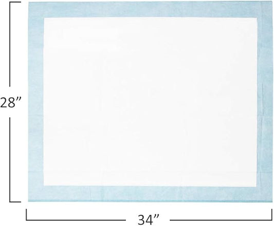 BV Puppy Pads XL 320 Count 34"x28" - Leak-Proof Pee Pads for Dogs with 6-Layer Design, Rapid Dry Sheet & Attractant - Dog Pad Extra Large with Odor Control - Perfect for Big Dogs & Indoor Use