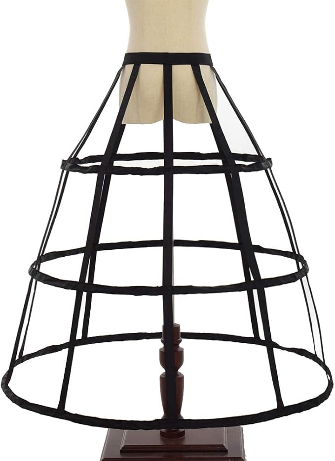 Pannier Petticoat Women Victorian Bustle Cages Hoop Skirt Cage Skirt for Women