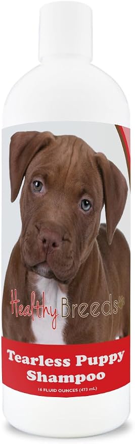 Healthy Breeds Pit Bull Tearless Puppy Dog Shampoo 16 oz