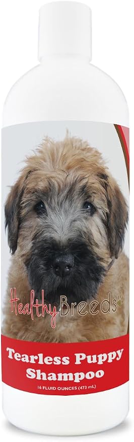 Healthy Breeds Soft Coated Wheaten Terrier Tearless Puppy Dog Shampoo 16 oz