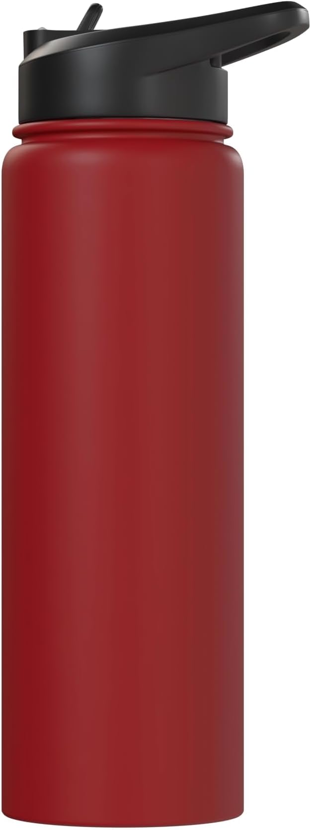 Red-brested moustached parakeet watercolor parrot portrait Stainless Steel Insulated Water Bottle