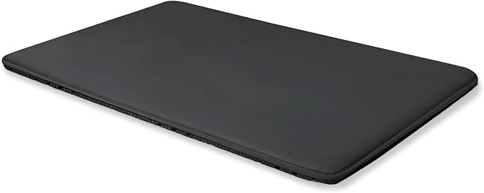 Large Dog Crate Pad Bed, Waterproof Pet Bed for Large Dogs, Outdoor Pet Bed with High Resilience Foam,Wipe Clean & Easy Rinse, Anti Slip 41 inch Black