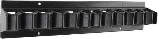 Horse Whip Crop Holder Rack, Wall Mounted Horse Whip Rack Organizer, Holds up to 12 Whips or Crops, Bracket for Horse Stables