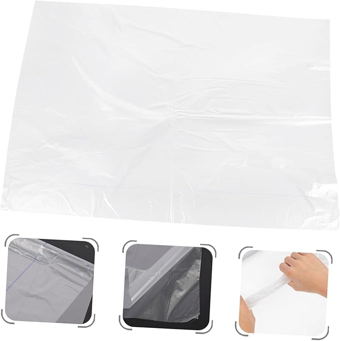 Toyvian 100Pcs Disposable Rabbit Cage Cleaning Pads Leak Pet Cage Accessory Bottom Film for Animals and Pet Care and Maintenance