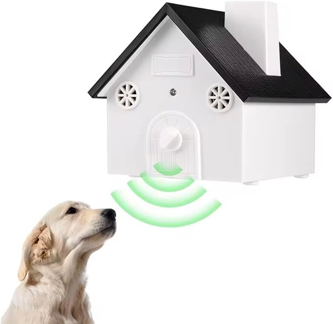 Ultrasonic Anti Bark Device for Dogs – Safe & Effective Bark Control Deterrent – bark Shield, Dog Training Tool for Indoor & Outdoor Use – Portable & Pet-Friendly Bark Stopper