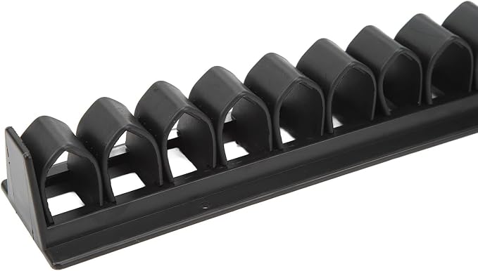 Horse Whip Crop Holder Rack Wall Mounted for Horse, Horse Whip Storage Organizer Crop Holder Whip Rack for Horse Stables Black