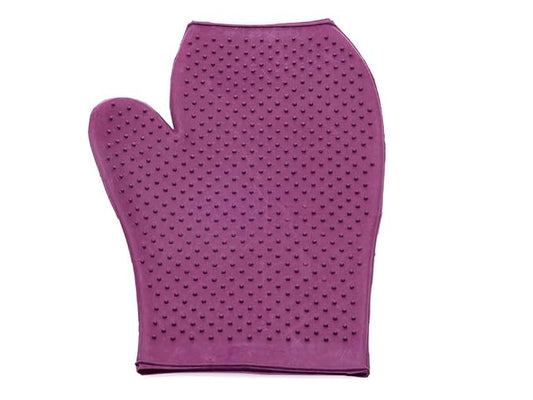 Horse Grooming Mitt (Purple)