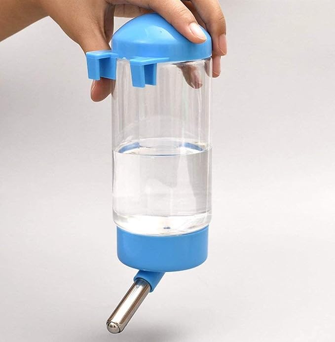 2Pcs 16Oz No Drip Small Animal Water Bottle,Bpa Free Best Water Bottle for Small Pet Bunny Ferret Hamster Rabbit Colors are Random