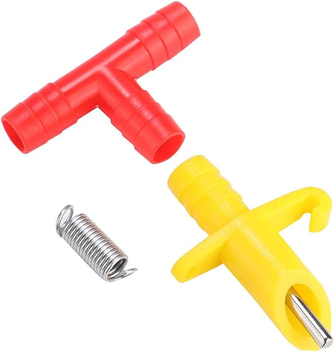 20Pcs Rabbit Water Feeder Automatic Rabbit Drinker Nipple Drinking Water Tool Cage Accessories for Small Animals Guinea Pig Ferret Farm Animal SuppliesPoultry Fountains & Waterers