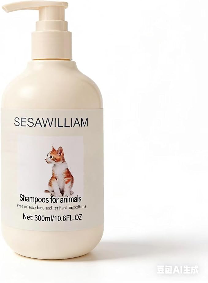 Small Animal Shampoo -Enriched,with Camomile Aloe Vera-Specially,Formulated for Dogs,Cats,Guinea Pigs,Other,Small Animals-for Health Shiny Coats,Vegan-Mild pH Neutral-300ml