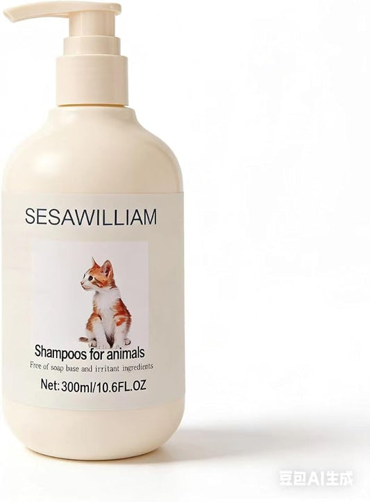 Small Animal Shampoo -Enriched,with Camomile Aloe Vera-Specially,Formulated for Dogs,Cats,Guinea Pigs,Other,Small Animals-for Health Shiny Coats,Vegan-Mild pH Neutral-300ml