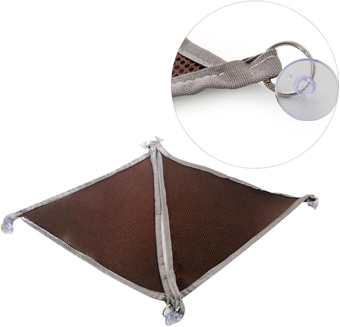 Abaodam 2pieces Mesh Pet Hammock Hanging Bed for Pets and Reptiles for Sleeping and Resting Lightweight and Easy to Store