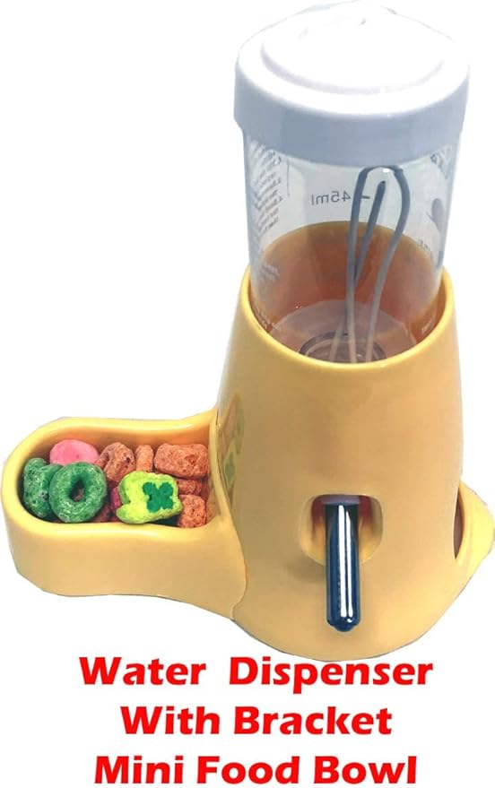 X-Large Acrylic 2-Levels Hamsters Mice Gerbils Deluxe Palace House Habitat Home with Large Running Wheel Water Bottle Tower Food Bowl Hide House Deep Base Ground Expansion Outlets