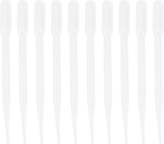 10pcs Coral Feeder Syringe Tubes 3ml Plastic Shrimp Liquid Feeders Aquarium Fish Feeding Tool for Marine and Brine Shrimp Pet Supplies